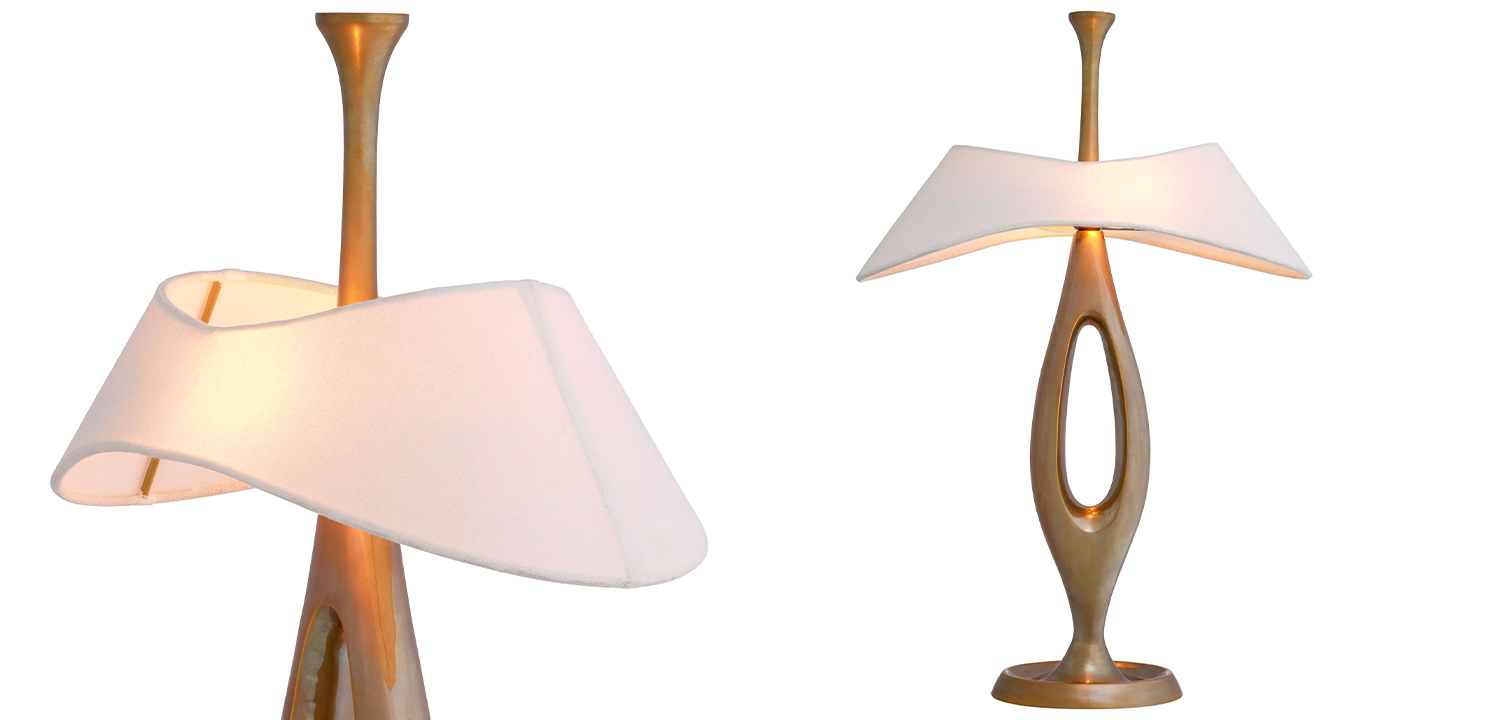 Настольная лампа Eichholtz Table Gianfranco Brass - фото №1