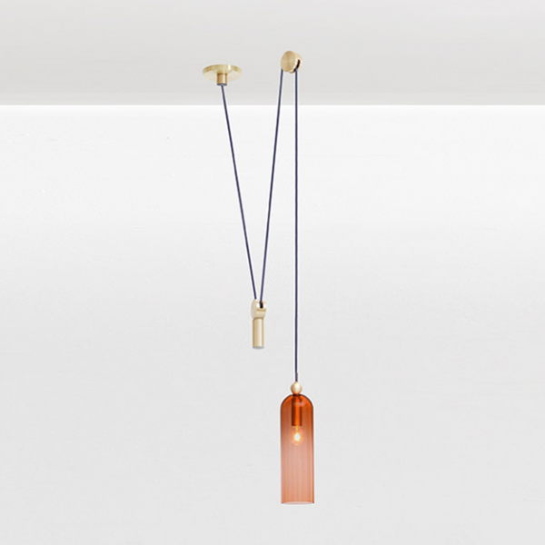 Подвесной светильник Shape up Pendant Pulledout Латунь Подвесной светильник Shape up Pendant Pulledout Латунь в Костроме | Loft Concept