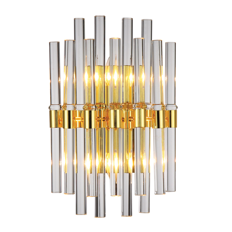 Бра Luxxu Sconce Глянцевое золото Прозрачный Бра Luxxu Sconce Глянцевое золото Прозрачный в Костроме | Loft Concept