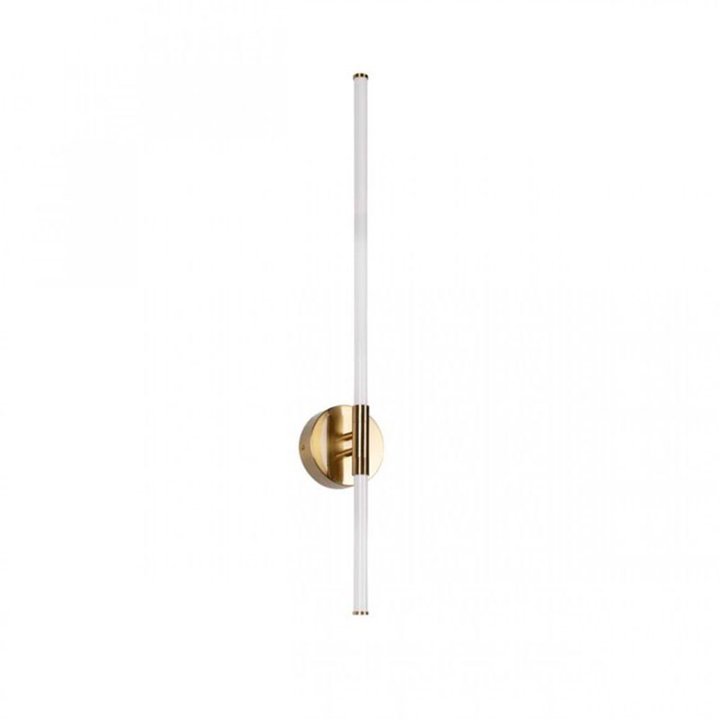 Бра светодиодное Trumpet Tube Gold 80 см Золотой Белый Бра светодиодное Trumpet Tube Gold 80 см Золотой Белый в Костроме | Loft Concept