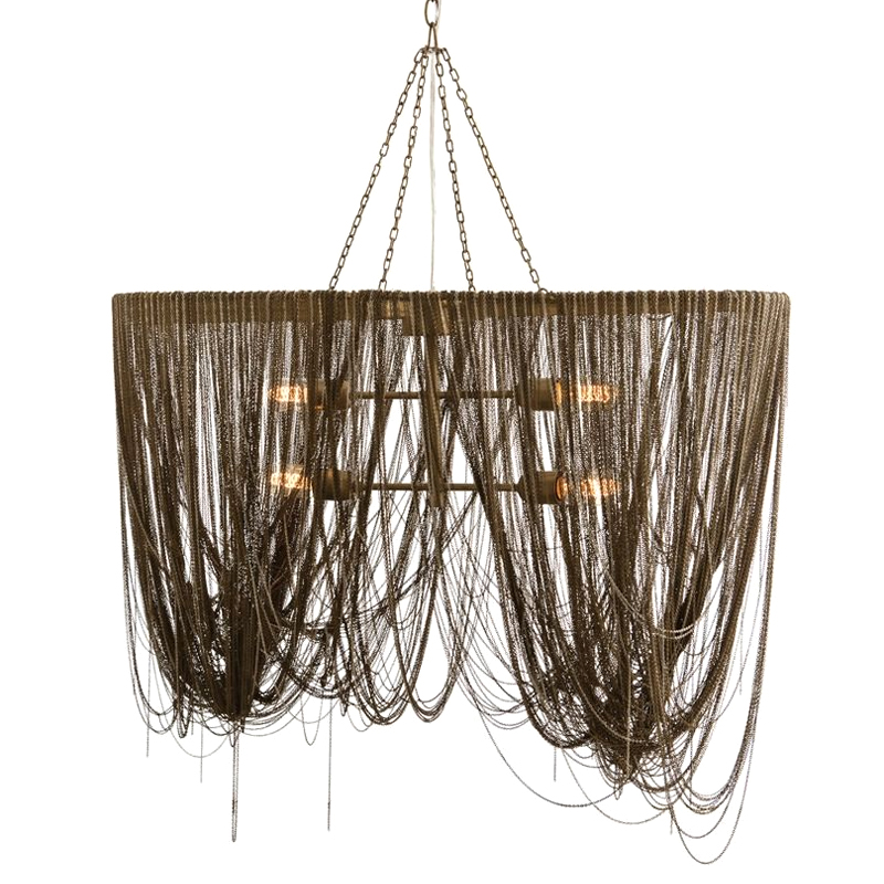 Люстра Arteriors LAYLA PENDANT Золотой Серебряный Люстра Arteriors LAYLA PENDANT Золотой Серебряный в Костроме | Loft Concept