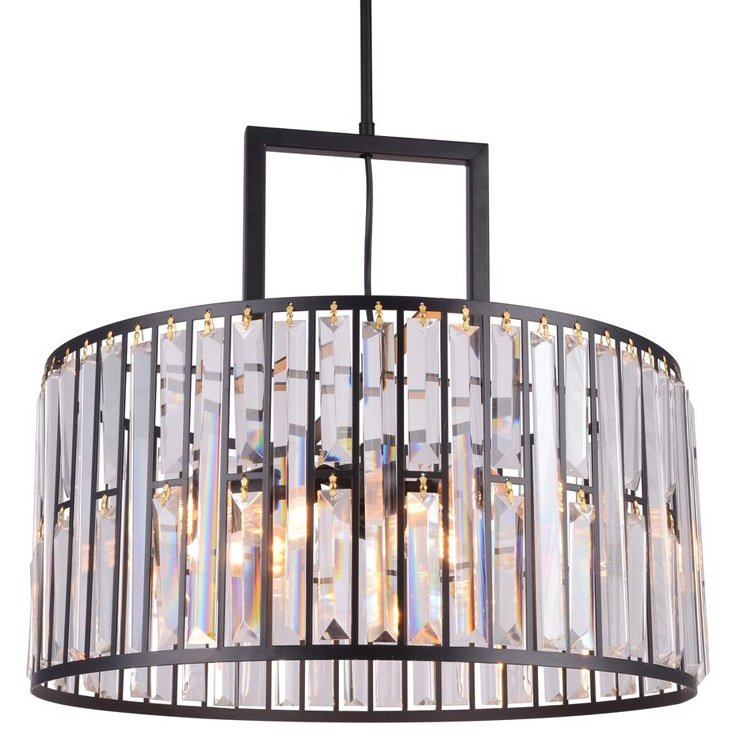 Люстра RH 1920S Odeon Round 48 Черный Люстра RH 1920S Odeon Round 48 Черный в Костроме | Loft Concept