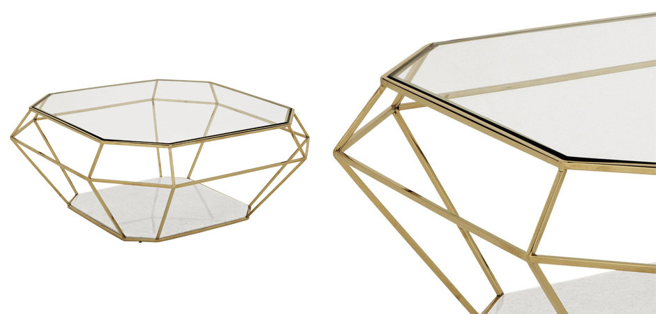 Кофейный стол Eichholtz Coffee Table Asscher Кофейный стол Eichholtz Coffee Table Asscher - Loft-Concept в Костроме