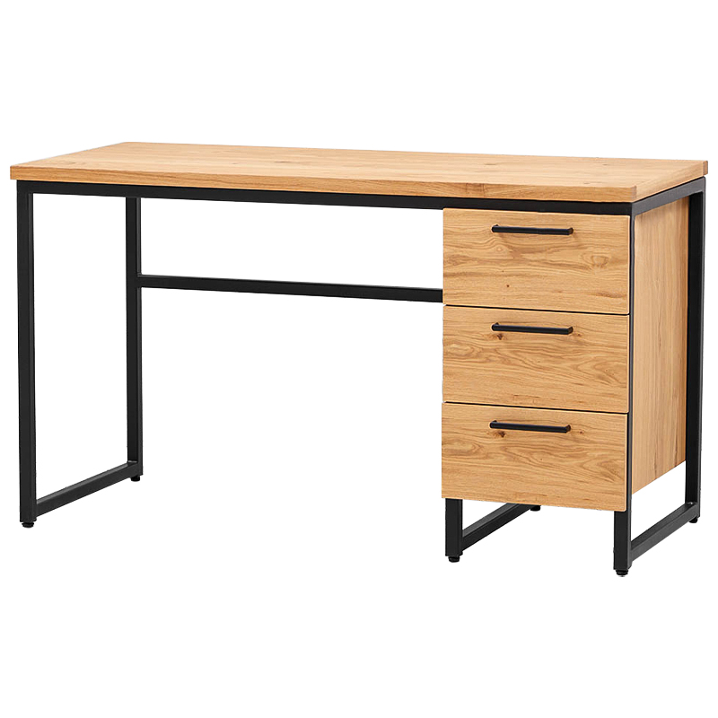 Рабочий стол Curtis Loft Desk Древесина Черный Рабочий стол Curtis Loft Desk Древесина Черный в Костроме | Loft Concept