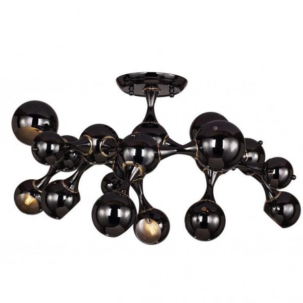 Потолочный светильник Chemical Light Top 9 Black Черный Потолочный светильник Chemical Light Top 9 Black Черный в Костроме | Loft Concept