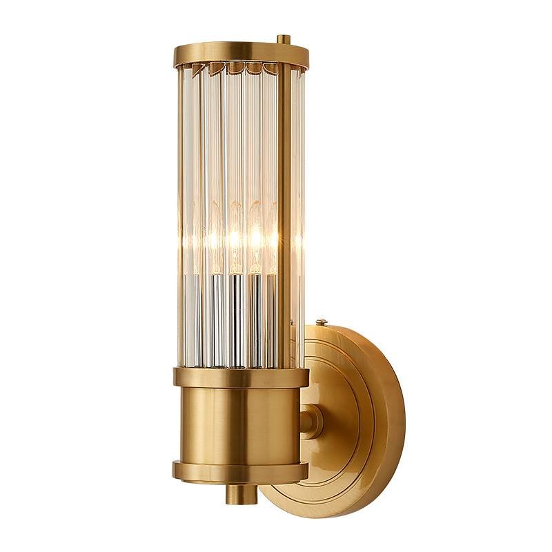 Ralph Lauren Бра Allen Single Sconce Brass Латунь Прозрачный (Transparent) Ralph Lauren Бра Allen Single Sconce Brass Латунь Прозрачный (Transparent) в Костроме | Loft Concept