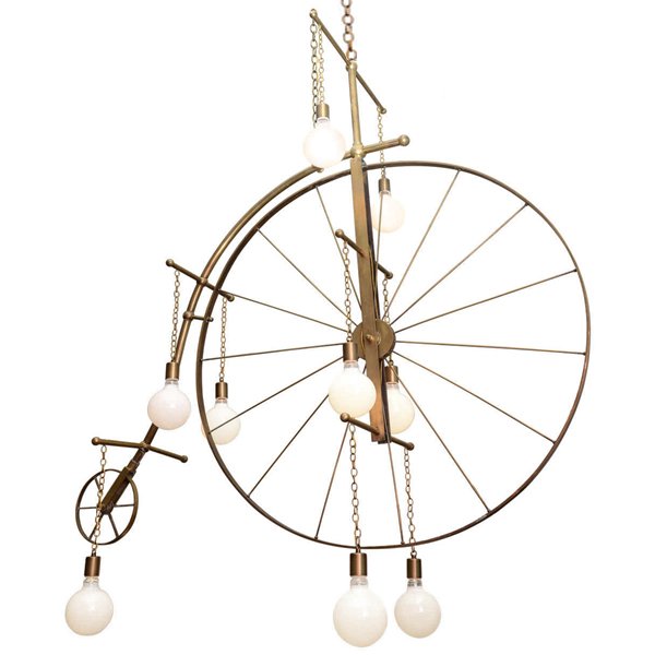 Люстра Large Bicycle Chandelier Люстра Large Bicycle Chandelier в Костроме | Loft Concept