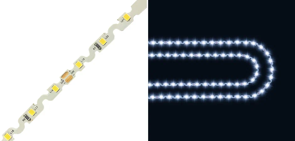 Светодиодная лента 5W/m 60LED/m 2835SMD холодный белый 5M Светодиодная лента 5W/m 60LED/m 2835SMD холодный белый 5M - Loft-Concept в Костроме