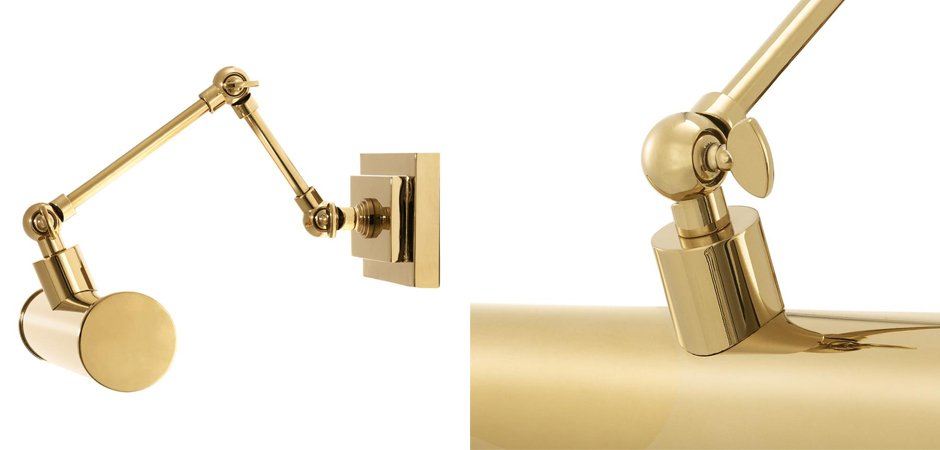 Бра Eichholtz Wall Lamp Pacific Gold Бра Eichholtz Wall Lamp Pacific Gold - Loft-Concept в Костроме