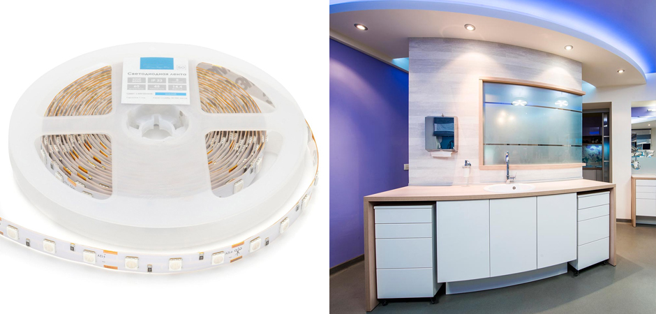 Светодиодная лента 14,4W/m 60LED/m 5050SMD синий Светодиодная лента 14,4W/m 60LED/m 5050SMD синий - Loft-Concept в Костроме