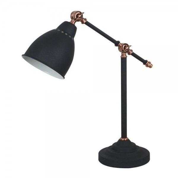 Настольная лампа Holder Table Lamp Black Черный Настольная лампа Holder Table Lamp Black Черный в Костроме | Loft Concept