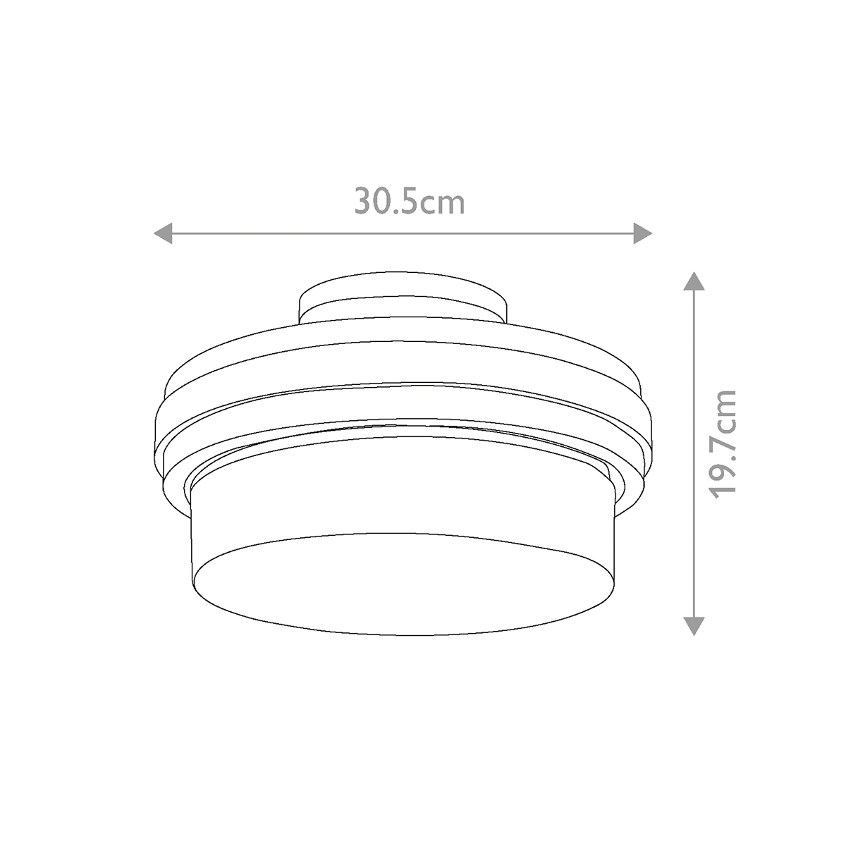 Потолочный светильник с прозрачным стеклянным плафоном с эффектом пузырьков Kichler в Костроме
