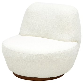 Кресло Raoul Chair Boucle Белый Кресло Raoul Chair Boucle Белый в Костроме | Loft Concept
