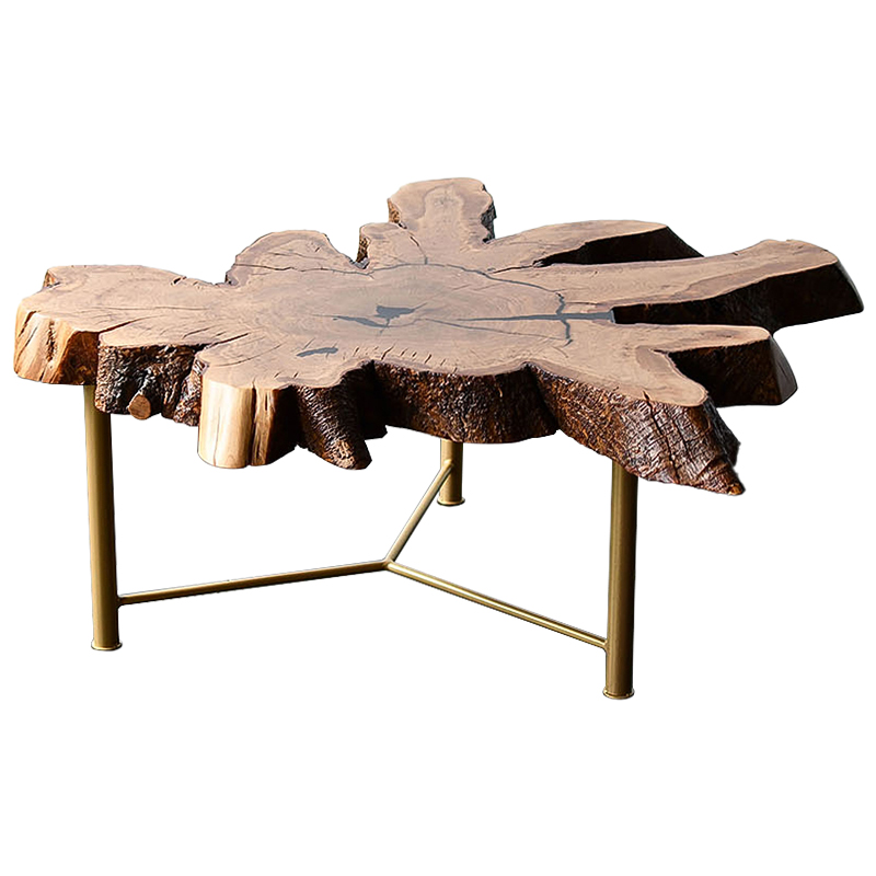 Кофейный стол Deleon Industrial Metal Rust Coffee Table Черный Коричневый Кофейный стол Deleon Industrial Metal Rust Coffee Table Черный Коричневый в Костроме | Loft Concept