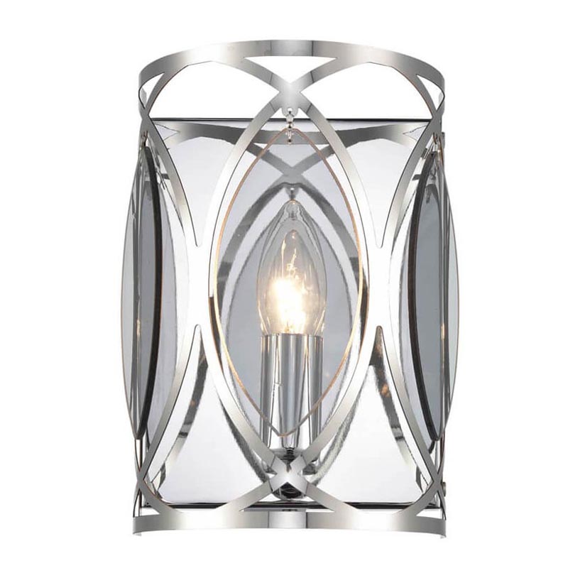 Бра Alienor Sconce Хром Дымчатый (Smoke) Бра Alienor Sconce Хром Дымчатый (Smoke) в Костроме | Loft Concept