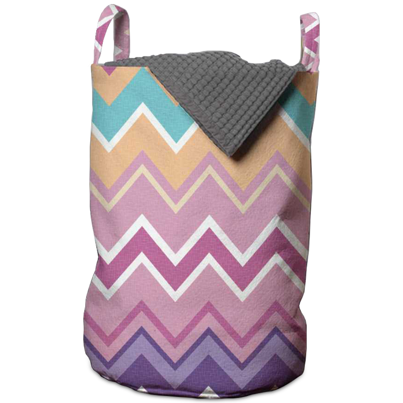 Корзина Color Zigzag Basket Мульти Корзина Color Zigzag Basket Мульти в Костроме | Loft Concept
