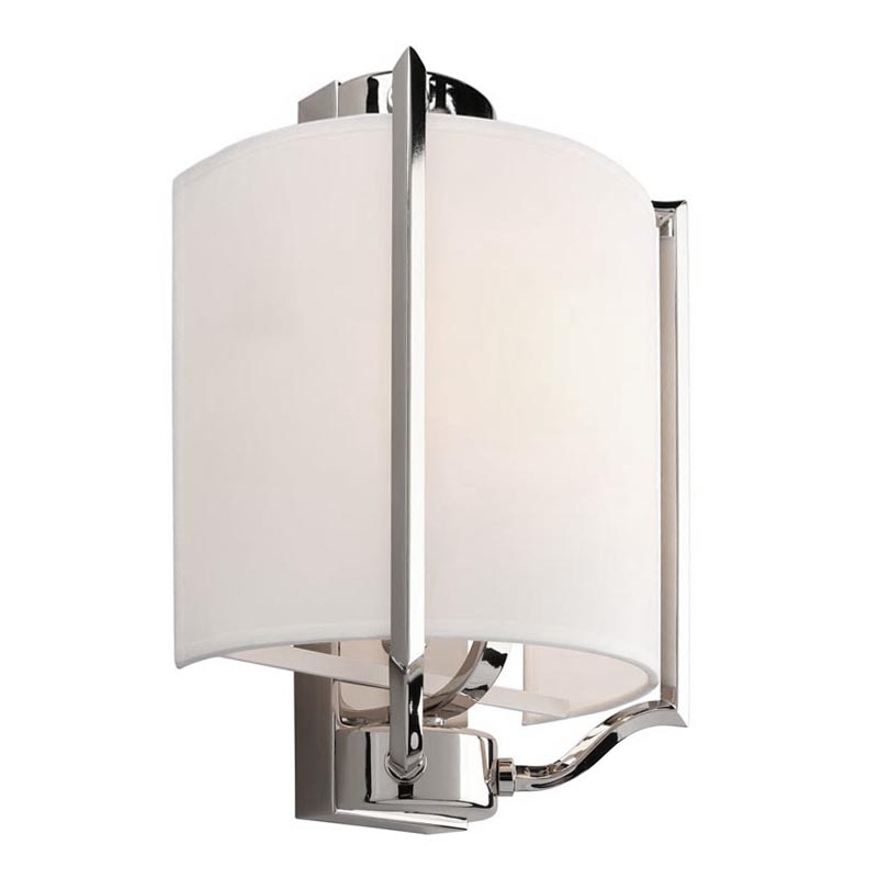 Бра Mandeville Sconce Белый Хром Бра Mandeville Sconce Белый Хром в Костроме | Loft Concept