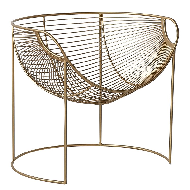 Стул Rods sphere gold матовое золото Стул Rods sphere gold матовое золото в Костроме | Loft Concept