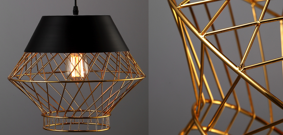 Подвесной светильник Golden Supro Cage Подвесной светильник Golden Supro Cage - Loft-Concept в Костроме