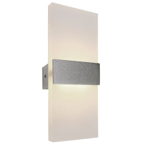 Бра Road Wall Light Silver Серебряный Прозрачный белый в Костроме | Loft Concept 