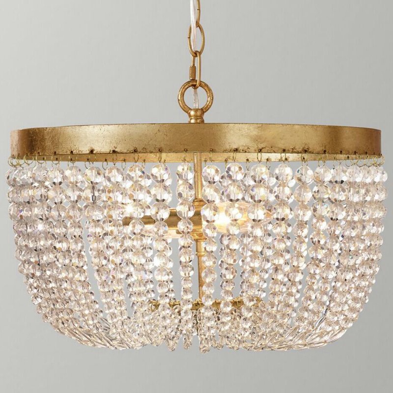 Люстра Crystalline Chandelier Латунь Люстра Crystalline Chandelier Латунь в Костроме | Loft Concept