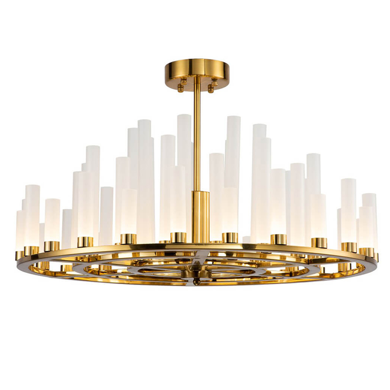 Люстра Candlestick Chandelier Глянцевое золото Люстра Candlestick Chandelier Глянцевое золото в Костроме | Loft Concept