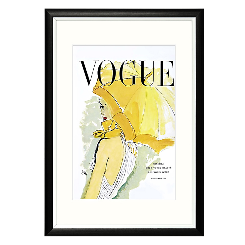 Постер Vogue July-August 1950 Мульти Постер Vogue July-August 1950 Мульти в Костроме | Loft Concept