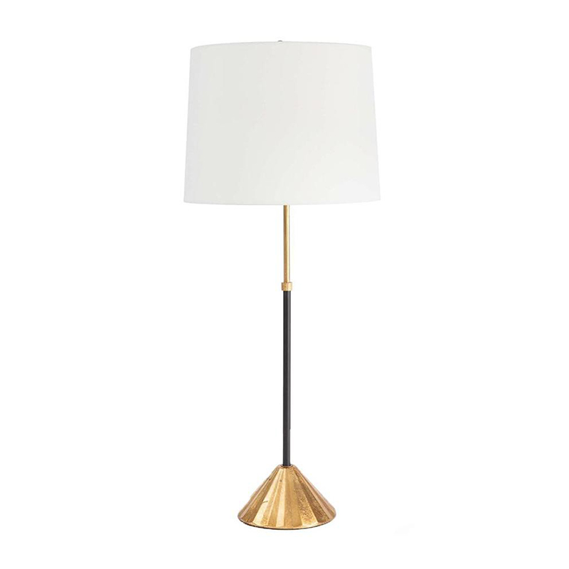 Настольная лампа Arleta Table lamp Белый Черный Золотой Настольная лампа Arleta Table lamp Белый Черный Золотой в Костроме | Loft Concept