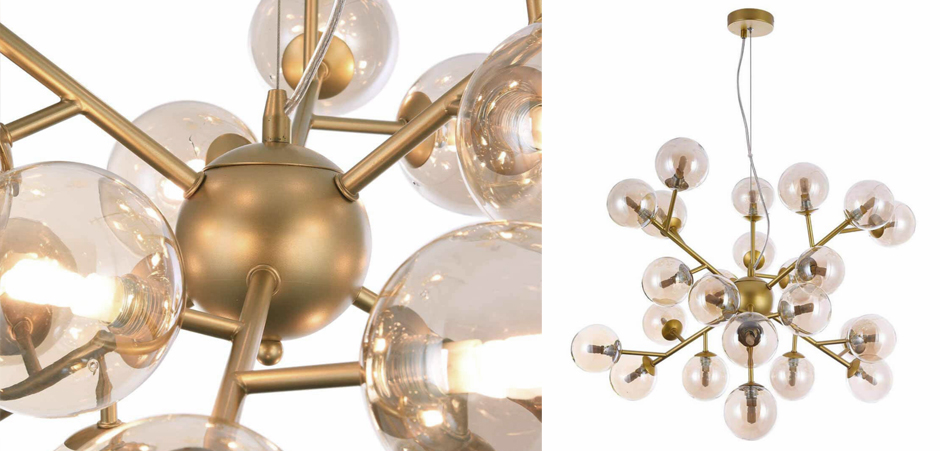 Люстра Berries Chandelier Amber 65 Люстра Berries Chandelier Amber 65 - Loft-Concept в Костроме