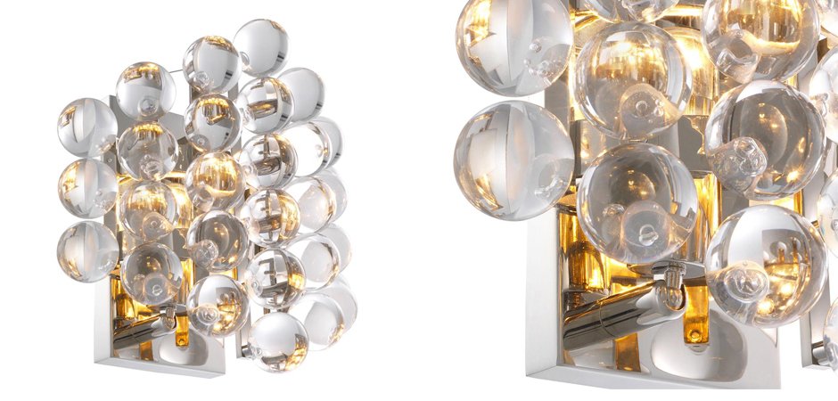 Бра Wall Lamp Mylo Nickel Бра Wall Lamp Mylo Nickel - Loft-Concept в Костроме