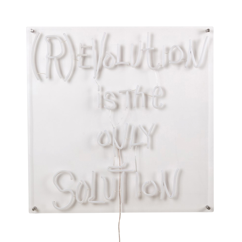 Настенный светильник Seletti (R)evolution is the only solution Белый Настенный светильник Seletti (R)evolution is the only solution Белый в Костроме | Loft Concept
