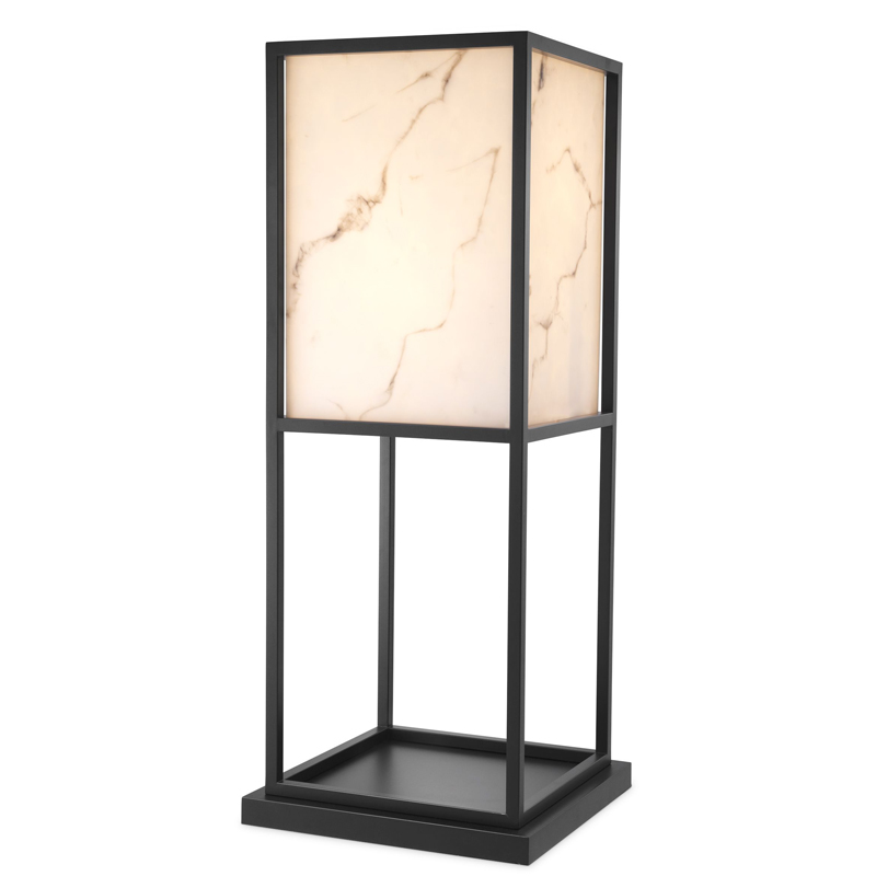 Торшер Eichholtz Floor Lamp Barret Белый Черный Торшер Eichholtz Floor Lamp Barret Белый Черный в Костроме | Loft Concept