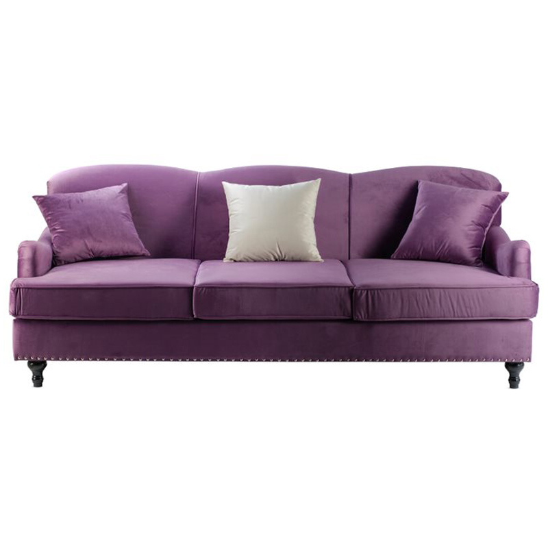Диван Osbert Sofa Пурпурно-фиолетовый Диван Osbert Sofa Пурпурно-фиолетовый в Костроме | Loft Concept