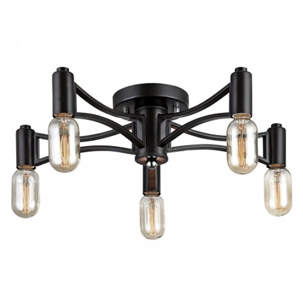 Потолочный светильник Loft Droplet Top Черный Потолочный светильник Loft Droplet Top Черный в Костроме | Loft Concept