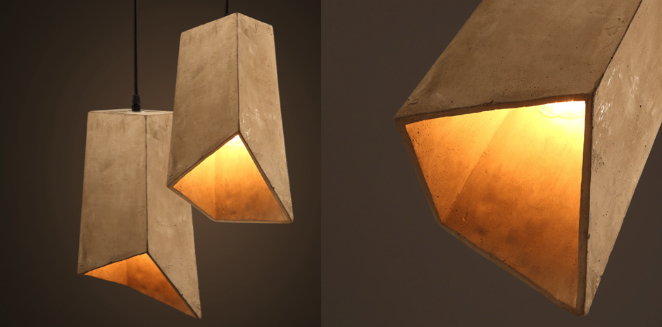 Подвесной светильник Art Concrete Column Подвесной светильник Art Concrete Column - Loft-Concept в Костроме