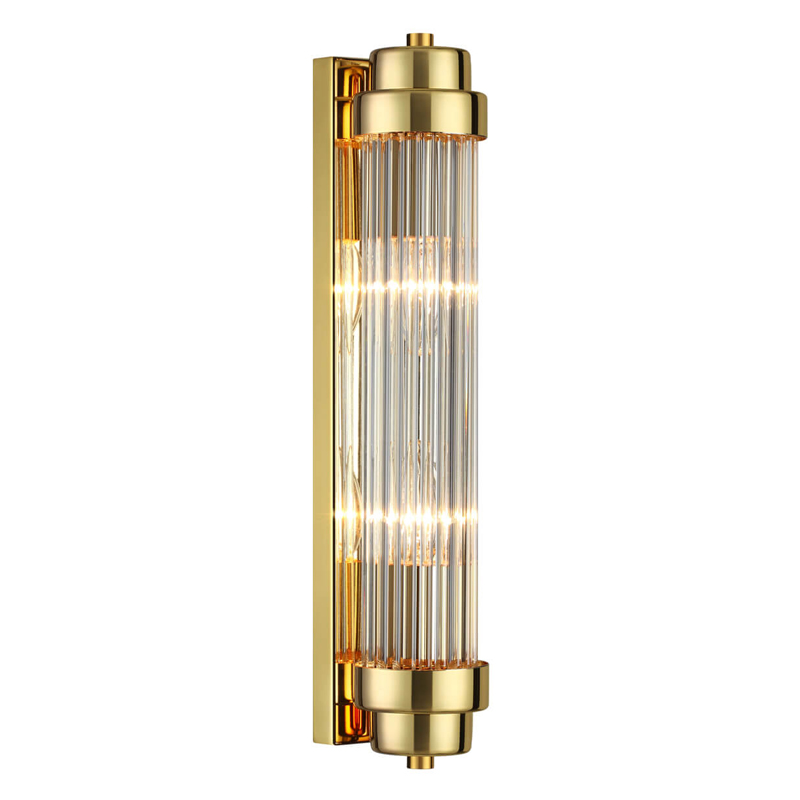 Бра Dirck Glass TUBE Sconce Gold Золотой Бра Dirck Glass TUBE Sconce Gold Золотой в Костроме | Loft Concept