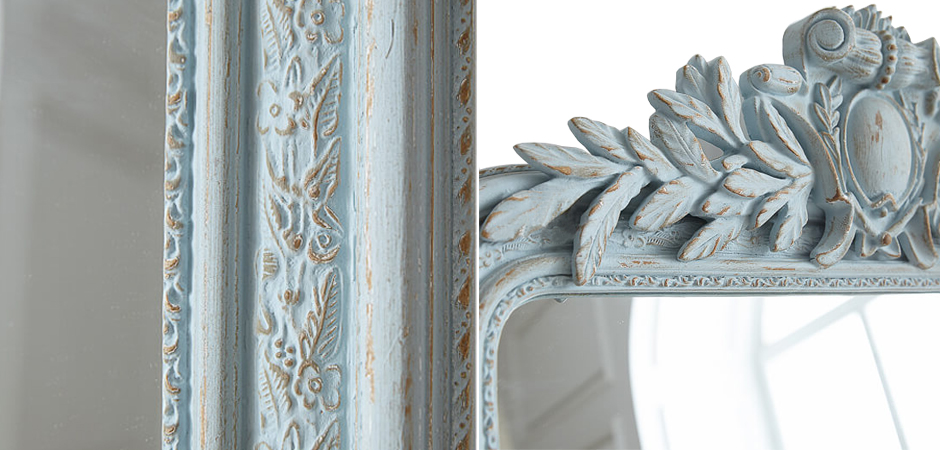 Зеркало Polastron Mirror Pastel Blue Зеркало Polastron Mirror Pastel Blue - Loft-Concept в Костроме