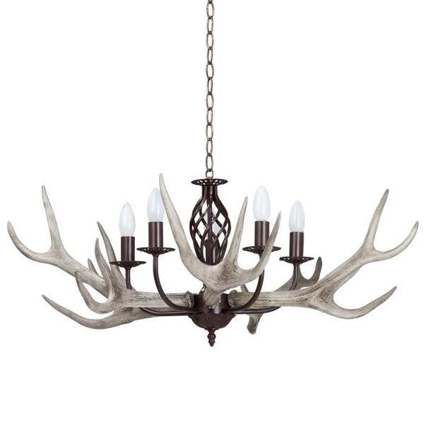 Люстра Horned Forrest Chandelier Коричневый Люстра Horned Forrest Chandelier Коричневый в Костроме | Loft Concept