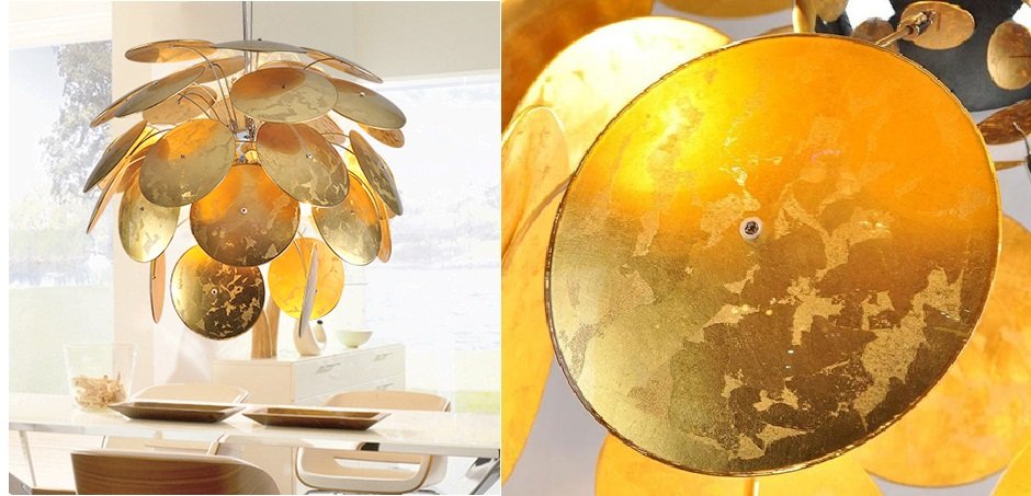 Люстра Discoco Gold Leaf - Loft-Concept в Костроме