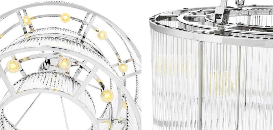 Люстра Chandelier Bernardi Nickel - Loft-Concept в Костроме