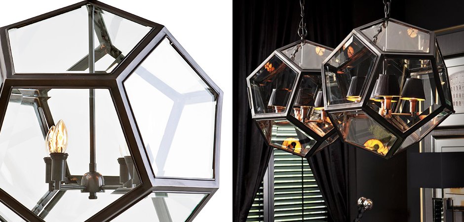 Люстра Eichholtz Lantern Yorkshire Bronze L - Loft-Concept в Костроме