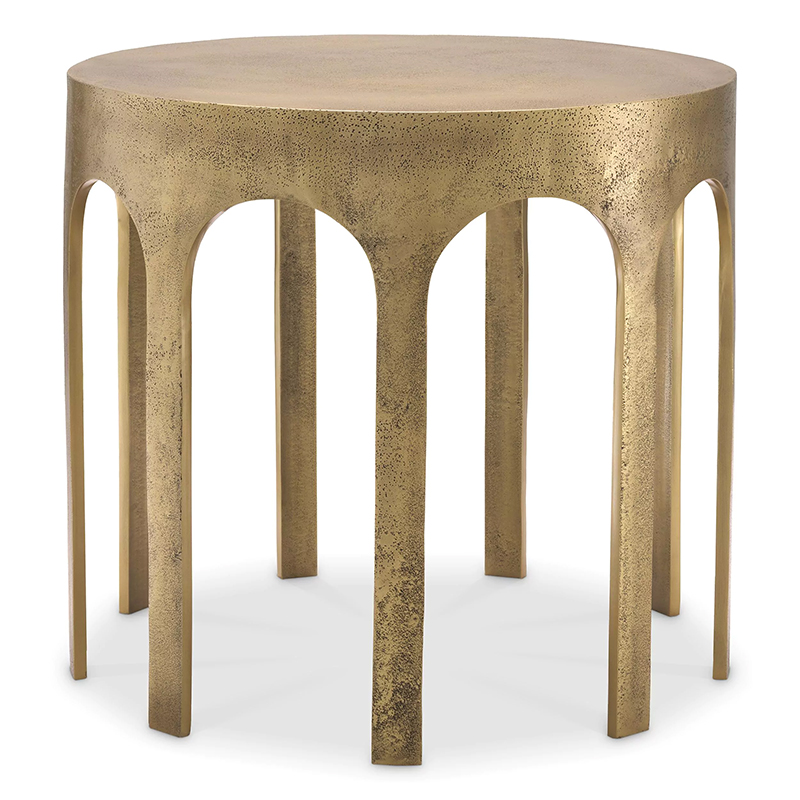 Приставной стол Eichholtz Side Table Gardini Латунь в Костроме | Loft Concept 