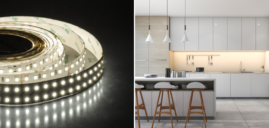 Светодиодная лента 38W/m 240LED/m 2835SMD теплый белый 5M Светодиодная лента 38W/m 240LED/m 2835SMD теплый белый 5M - Loft-Concept в Костроме