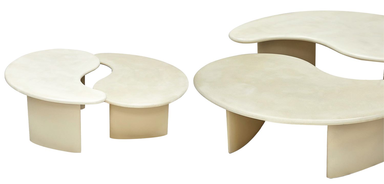 Набор кофейные столы  Инь и Янь - фото