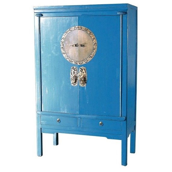 Шкаф китайский Light blue Голубой Шкаф китайский Light blue Голубой в Костроме | Loft Concept