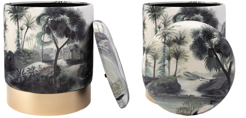 Пуф PUF Jungle Print river&tree Пуф PUF Jungle Print river&tree - Loft-Concept в Костроме