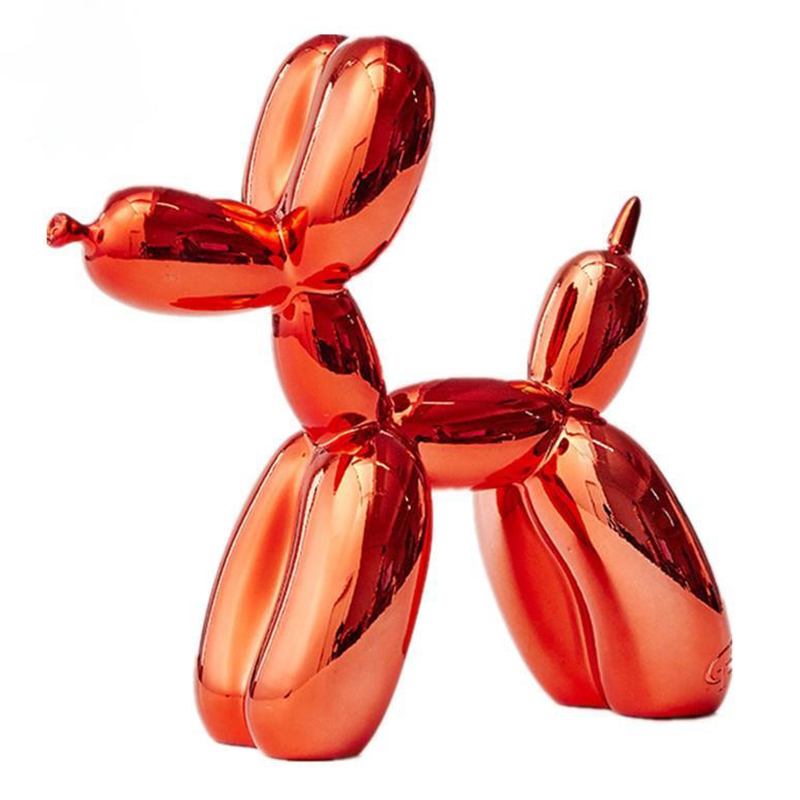 Статуэтка Jeff Koons Balloon Dog medium Red Красный Статуэтка Jeff Koons Balloon Dog medium Red Красный в Костроме | Loft Concept