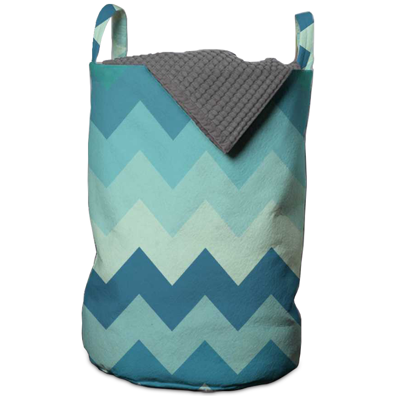 Корзина Blue Chevron Basket Мульти Корзина Blue Chevron Basket Мульти в Костроме | Loft Concept
