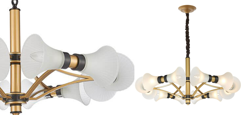 Люстра Glass Pipe 12 Люстра Glass Pipe 12 - Loft-Concept в Костроме