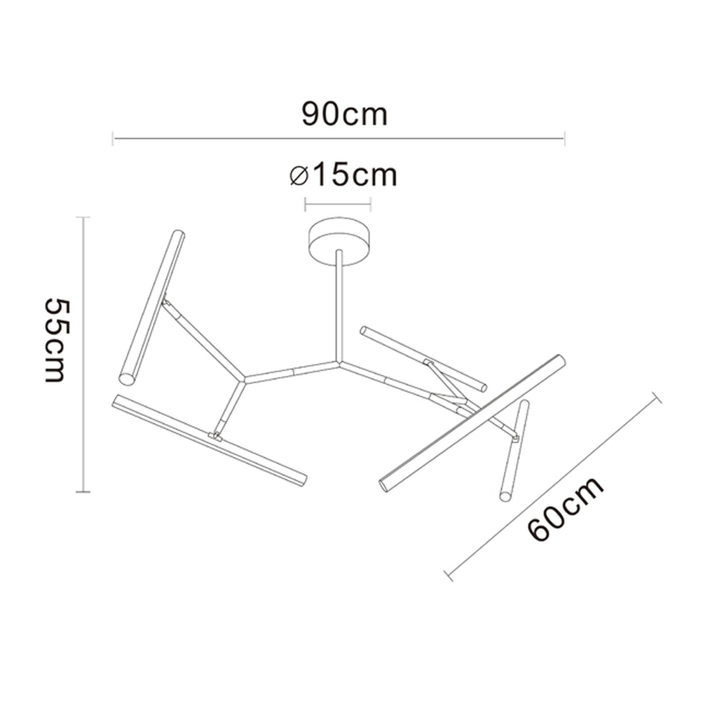 Люстра на штанге Geometry Люстра на штанге Geometry в Костроме